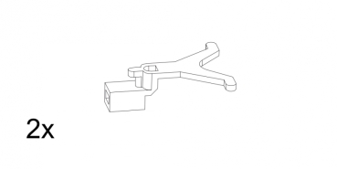 H0 Ersatzteile Kinematik Zacns, St.2x, ewtc......................................