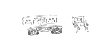H0 Ersatzteile Drehgestell Y- 25 LSD, etc...................................................