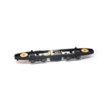 H0 Halling Ersatzteile Fahrwerk für C1 Triebwagen, Wienermodell, Motor 12V, kein Haftreifen, Rad- D=8mm, voll verdrahtet, etc..................................