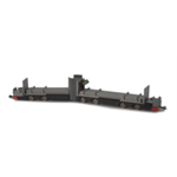 H0 Halling Ersatzteile Antriebsfahrwerk MGT- K- Modell, Motor 1, 12V, Haftreifenachse, voll verdrahtet, Rad- D= 7,6mm, etc...................