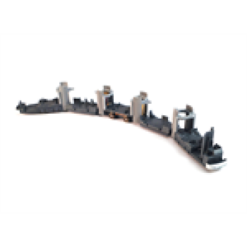 H0 Halling Ersatzteile Fahrwerk für Vario Tram Graz, 5teilig, Motor 1, V 12V, Haftreifenachse, voll verdrahtet, Rad- Durchmesser 8mm, etc.......................