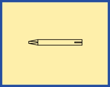 Werkzeug Lötspitzen & Zubehör Ersatzlötspitze, für ST081,  2mm, Meißelform, etc..........................................................................
