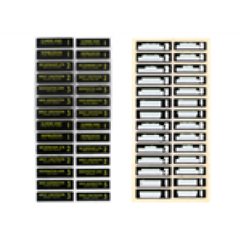 H0 Halling Decals Decals Decal für Köln, K4000, Bogen 3, etc.............