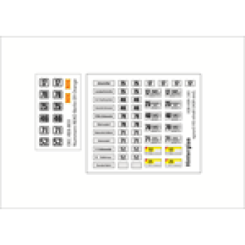 H0 Decals für Reko- Berlin ER Einrichtungsfahrzeuge, etc...............................................