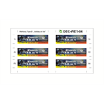 H0 Halling Decals Decals für Wiener E1 Modelle, " Holiday ", etc............