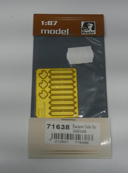 H0 mili BS Radierte Teile für Antitank, etc.....................................................