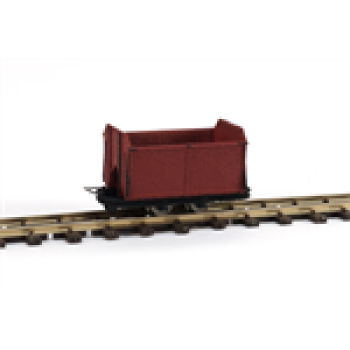 H0e Bahnfahrzeuge Güterwagen Loren mit Metallaufbau, oxidrot, 2A, etc......................