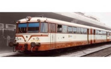 H0 E RENFE Schienenbus Reihe 591.500,  2teilig,  Ep.IV, dig., " Ferrobus ", etc...........................