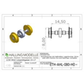 H0 Halling Ersatzteile Antriebsachsen H0, 8mm, Haftreifen mit Lager, für was für ein Antrieb sollen die Achsen genutzt werden, ANT-NDF ( 20mm, ), ANT KOP, ANT-VAR ( 23mm, 26,7mm, 30,4mm, , ANT- KSW 35mm, , ANT-  37 36,7mm,,  , ANT- K 41,5, ETH- ADG-287, e