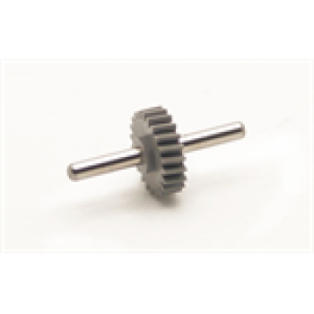 H0m Ersatzteile Halling Achse mit Zahnrad für eigene Radscheiben, D= 1,5mm, L= 15mm. Zahnrad, etc.......................