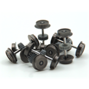 H0 Halling Ersatzteile Antriebsachsen- Set GT8, 8mm, Rollräder, Haftreifen 1Achse, etc............................