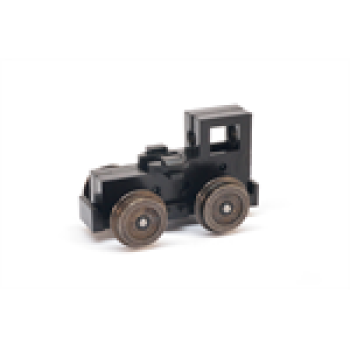 H0e Halling Ersatzteile Mitlaufdrehgestell mit Achsstand, 16mm, Vollscheibe Raddurchmesser 8mm, etc...........................
