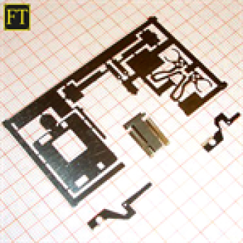 Halling Ersatzteile Zahnradbahn Stromabnehmer Set, ZRB Lok H0n3z, Federbronze, etc.......................