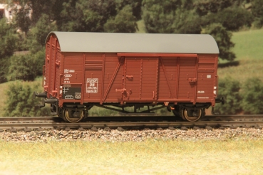 H0 CZ CSD Güterwagen ged., " Bremen ",  Nr.1, Glm , 2A, Ep.III, braun,