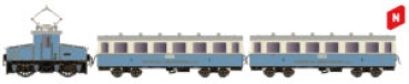 N D Länd. Zugspitzbahn AEG, Tallok, Hänger, 4A, Ep.III, 2x, etc...........................................................................