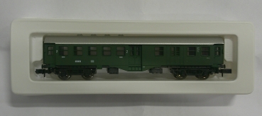 N D DB Eilzugwagen mit Gepäckabteil, Kl.2, 4A, Ep.III, grün, etc.................................................