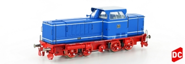 H0 KBE Diesellokomotive MaK 650, 4A, Ep.III, blau, Sound, Schnittstelle, dig., etc....................