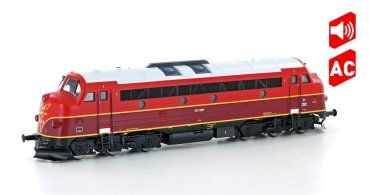 H0 Diesellokomotive NOHAB MY 1149, Altmark Rail, Ep.V- VI, rot, Sound, etc...........