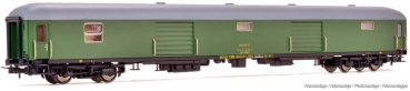 H0 E RENFE Gepäckwagen DD 8100, 4A, Ep.IV, grün, etc...................