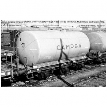 H0 E RENFE Kesselwagen Set, 2teilig, 3A, Ep.III, " Campsa ", etc..................