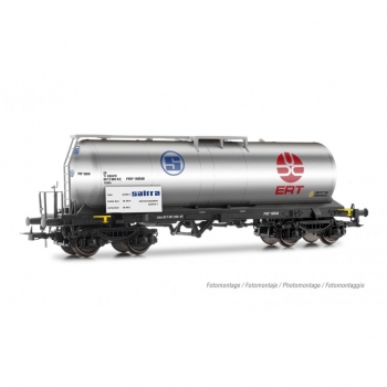 H0 E RENFE Kesselwagen , 4A, Ep.IV, " Saltra Tinto, chrom, etc................