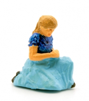 0  Figur WM Knieende Frau, H0 40mm, etc...............................................................