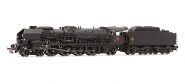 H0 F SNCF Dampflokomotive 241 P mit Tender  34P, Ep.III