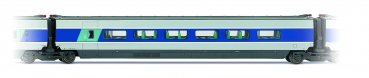 H0 F SNCF Mittelwagen TGV sud-Est, Kl.2, 2A, Ep.6, blau- grau metalic,