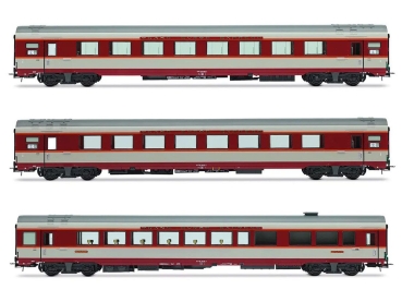 H0 F SNCF Reisezugwagen Set 3x, 4A, Gran Confort, TEE Le Kleber, Ep.IV; etc............................................................................................