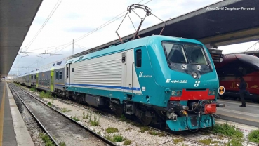 H0 I FS Elektrolokomotive E464, 4A, Ep.VI, L=179mm, XMPR- Lackierung, etc.................................