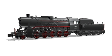 N A ÖBB Dampflokomotive BR 42 2713, 1E,  Ep.III, schwarz, etc........................