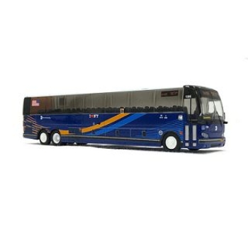 H0 USA LKW Reisebus Prevost X3- 45, Suburban, MTA New York City, etc..