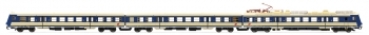 H0 A ÖBB Elektrotriebzug Rh 4020, 3teilig, Lok- Zwischen- Steuerwagen, 4A, Ep.IV, L=798mm, R=419mm, etc...........................................