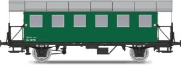 H0 A ÖBB Personenwagen Set 3teilig, BIH, Kl.2, 2A, Ep.III, grün, etc.............................................................
