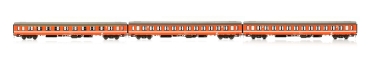 H0 A ÖBB Personenwagen Set 3x, UIC- X, 4A, Ep.IV, orange, etc............................................................