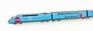 N F SNCF QuiGO Triebzug TGV Duplex, teilig 10x, Ep.VI, R=2, etc..............................................................................