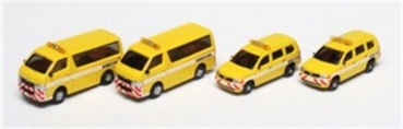 N JR LKW Bus Toyota Set St.4x, HIACE Long, 2A, Road Mainterance Wartung, etc...........................................................