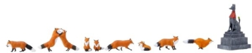 H0 Figuren Füchse, etc................................................................................