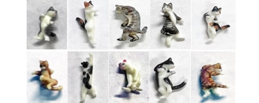 H0 Figuren Ninja- Katze Set, etc.......................................................................