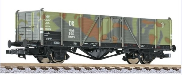 H0 mili D DR Güterwagen off., Ommru, Villach, 2A,  Ep.II, L=116mm, " Tarnanstrich ", etc..........................
