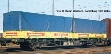 N D DB Containertragwagen Lgis,  Nr. 440 4 668 7,  2A,  Ep.IV , L= 107mm " Spedition Moll ", etc..........................................