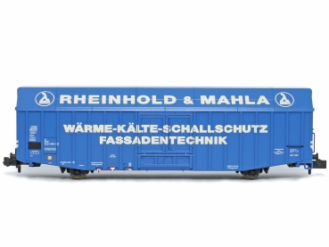 N D DB Großraumgüterwagen Hbbks, Nr.022 0 499 7, 2A, L= 99,6mm, Ep.IV,  " Rheinhold & Mahle  ",  etc....................