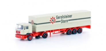 N D LKW MAN F90 Sattelschlepper,  " Gerolsteiner Stern "