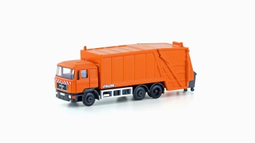 N LKW MAN F90 3A, Müllwagen, Neutral, Faun, Ep.VI, orange, etc.....................................................................