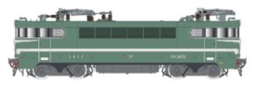 H0 F SNCF Elektrolokomotive BB 26002, 4A, Ep.IIID, Lichtwechsel, R=2, dig., Sound, etc......................................................