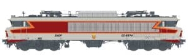 H0 F SNCF Elektrolokomotive CC 6574, 46, Ep.IV, Lichtwechsel, R=2, Arzens, Sound, etc...................................................