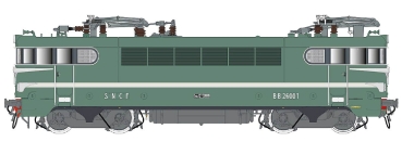 H0 F SNCF Elektrolokomotive Serie BB 26001, 4A, Ep.III D , R= 2, Lichtwechsel,  etc............................................................................