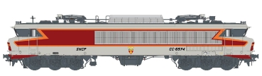 H0 F SNCF Elektrolokomotive Serie CC 6574, 6A, Ep.IV, D , R= 2, Lichtwechsel, Arzens, Sound, etc...............................................................