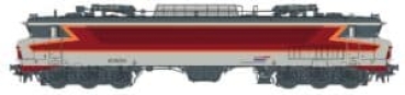 H0 F SNCF Elektrolokomotive Serie CC 6534, 6A, Ep.V- VI, Lichtwechsel, grau/ rot/ orange, Venisseux, Sound, etc...............................................................