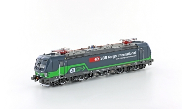 H0 Ch SBB Elektrolokomotive BR 193 ELL, 4A, Ep.VI, schwarz, Cargo, Sound, etc......................